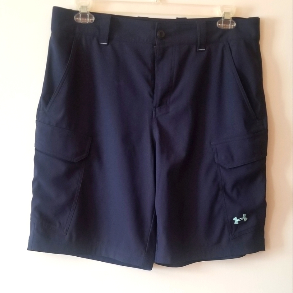 Underarmour Navy Cargo Shorts